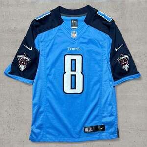 Nike Marcus Mariota #8 Tennessee Titans NFL On Field Game Jersey